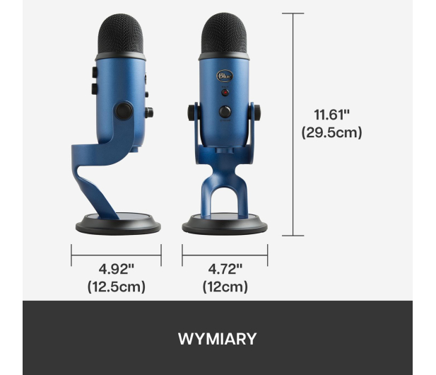 Blue Microphones Yeti Midnight Blue 988-000232 - 652725 - zdjęcie 13